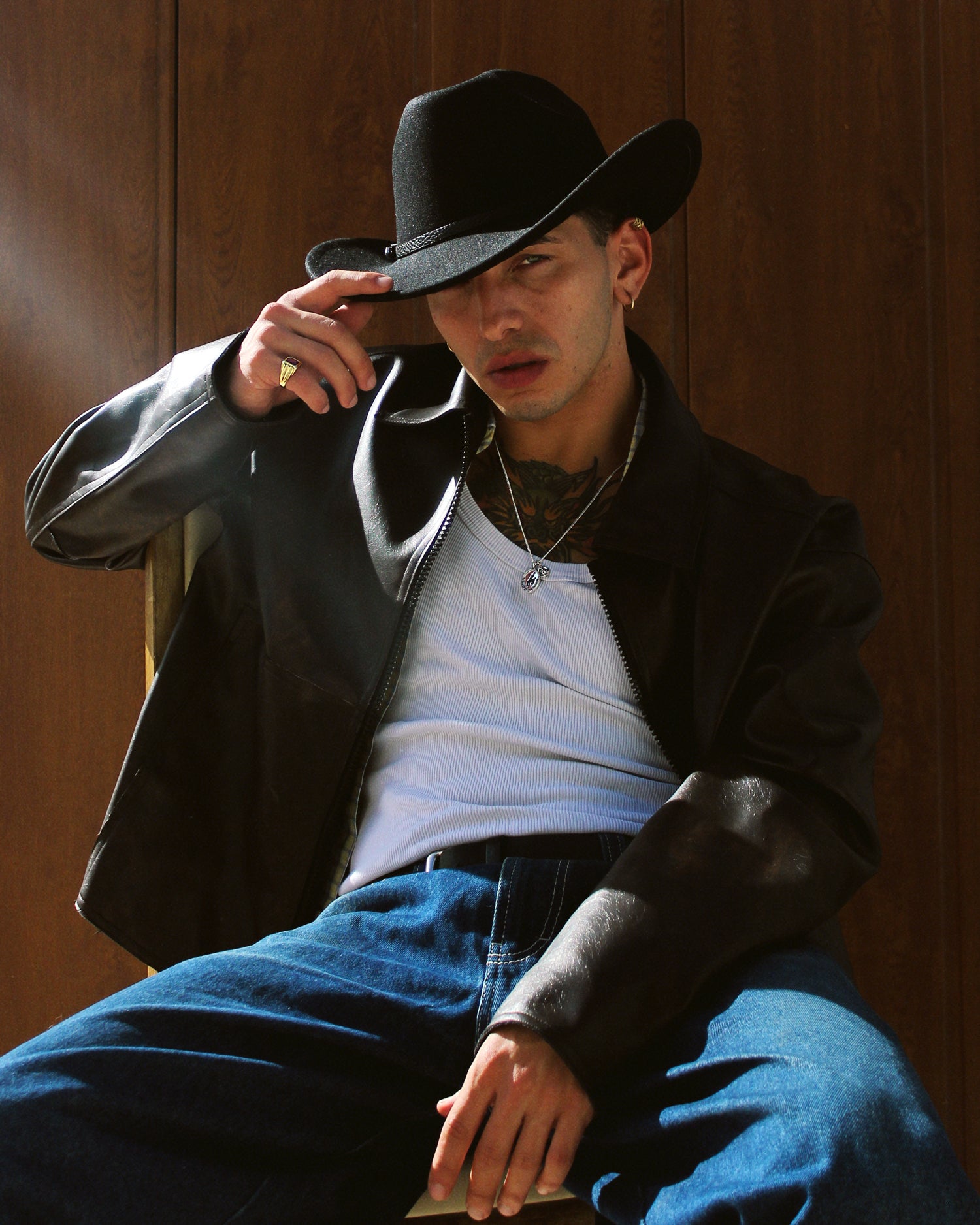 Tony's Ring & Cowboy Necklace