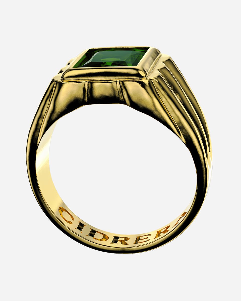Tony's Ring Green Front